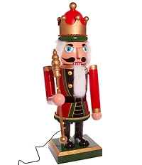 Kurt S. Adler Lighted Musical Collapsible Nutcracker, 43#double;