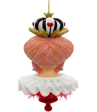 Kurt S. Adler 6.25#double; Holly Hats™ Queen Of Hearts Hat Ornament