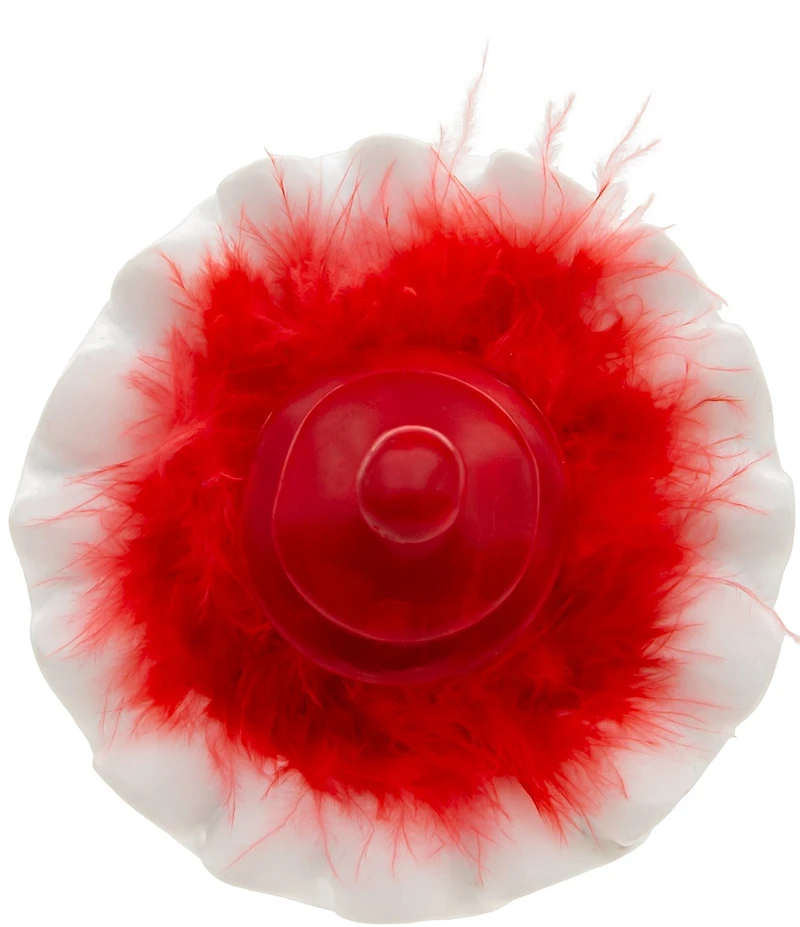 Kurt S. Adler 6.25#double; Holly Hats™ Queen Of Hearts Hat Ornament