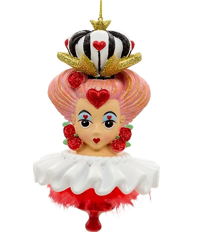Kurt S. Adler 6.25#double; Holly Hats™ Queen Of Hearts Hat Ornament