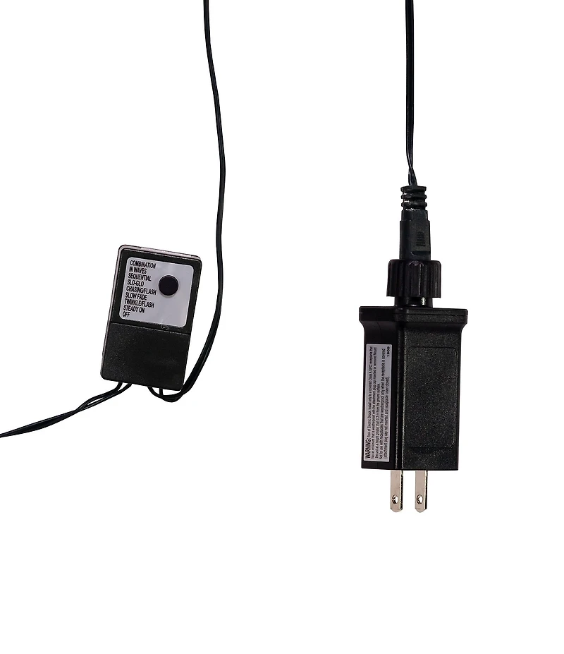 Kurt S. Adler 65' 2,000L Classic White LED Multifunction Connectible Cluster Garland