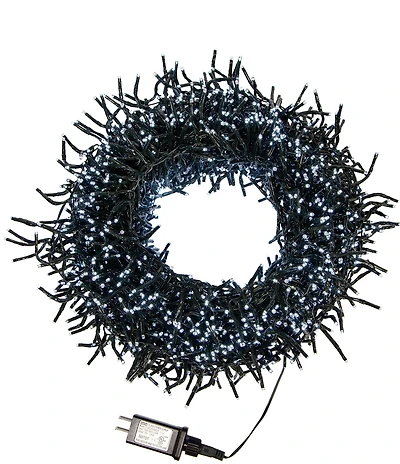 Kurt S. Adler 65-Foot 2000-Light LED Cluster Garland