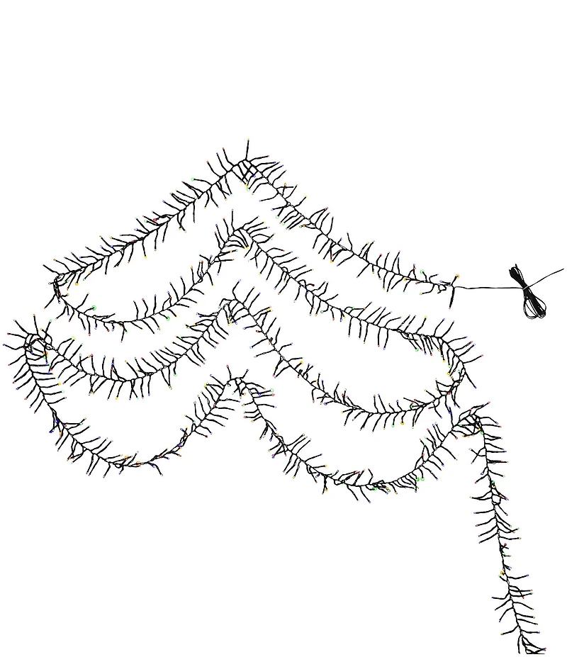 Kurt S. Adler 65-Foot 2000-Light LED Cluster Garland