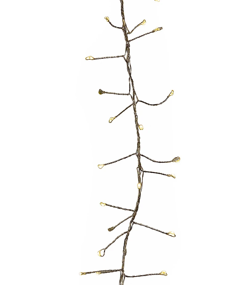 Kurt S. Adler 720-Light Warm White Twinkle LED Fairy Cluster Garland