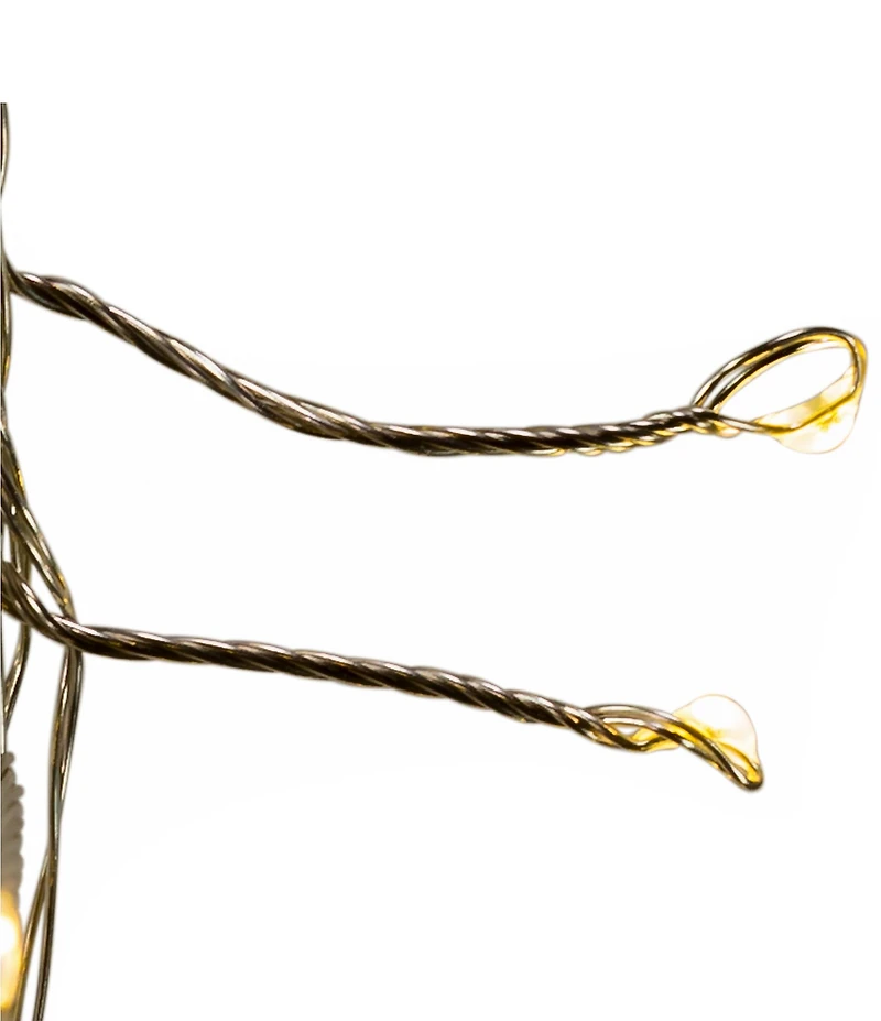 Kurt S. Adler 720-Light Warm White Twinkle LED Fairy Cluster Garland