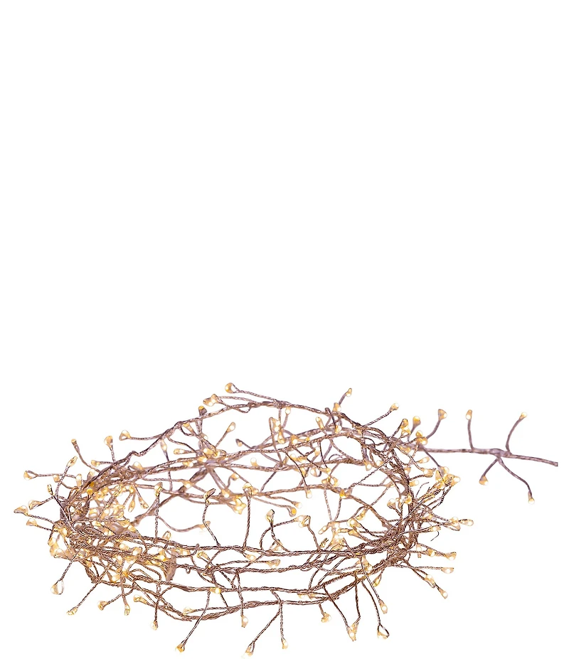 Kurt S. Adler 720-Light Warm White Twinkle LED Fairy Cluster Garland