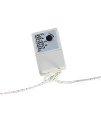 Kurt S. Adler 98' 3,000L Warm White 3MM LED Multifunction Cluster Garland With White Wire