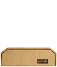 Kurt S. Adler Battery-Operated Lighted LED Wooden Village House With Ice Skiers