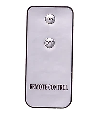 Kurt S. Adler Candle with Faceted Glass Weight Set with Remote Control, 10-Piece Set