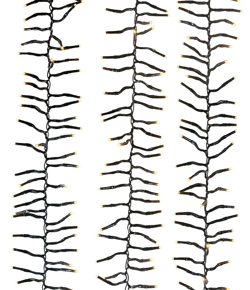 Kurt S. Adler CUL1000-Light 33-Foot Cluster Light Set with 3MM LED Bulbs