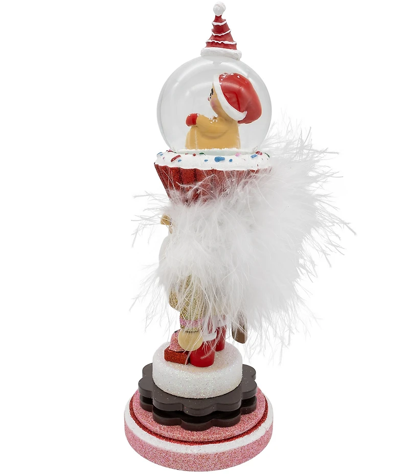 Kurt S. Adler Hollywood™ Collection 10-inch Gingerbread Water Globe Nutcracker