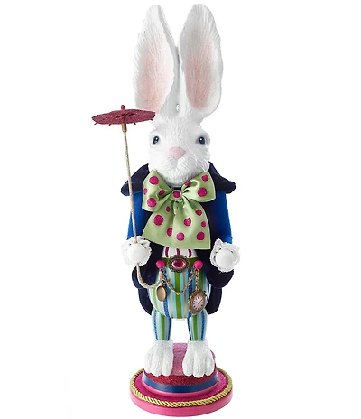 Kurt S. Adler Hollywood™ Collection 18#double; White Rabbit Nutcracker