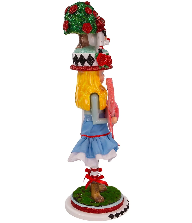 Kurt S. Adler Hollywood™ Collection 19#double; Alice with Flamingo Nutcracker