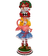 Kurt S. Adler Hollywood™ Collection 19#double; Alice with Flamingo Nutcracker