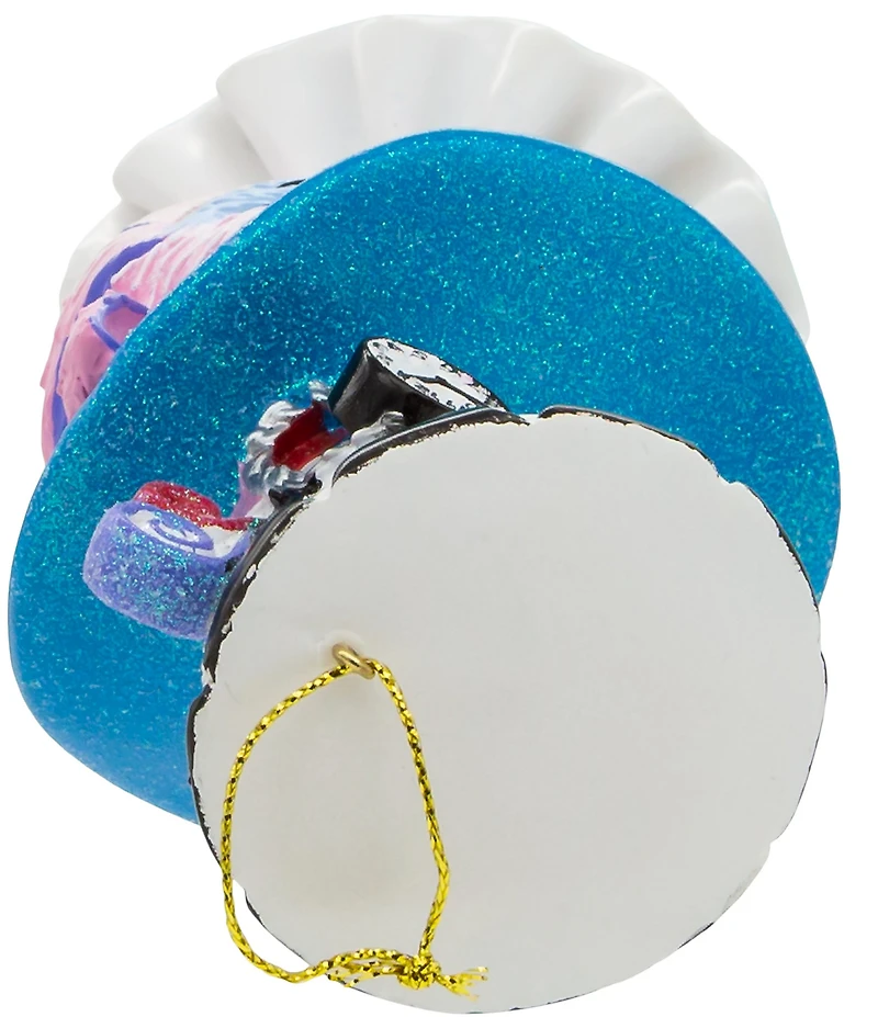 Kurt S. Adler Hollywood™ Collection 6#double; Holly Hats™ Chesire Cat Hat Ornament