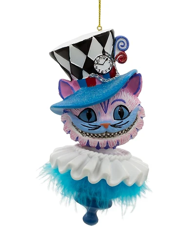 Kurt S. Adler Hollywood™ Collection 6#double; Holly Hats™ Chesire Cat Hat Ornament