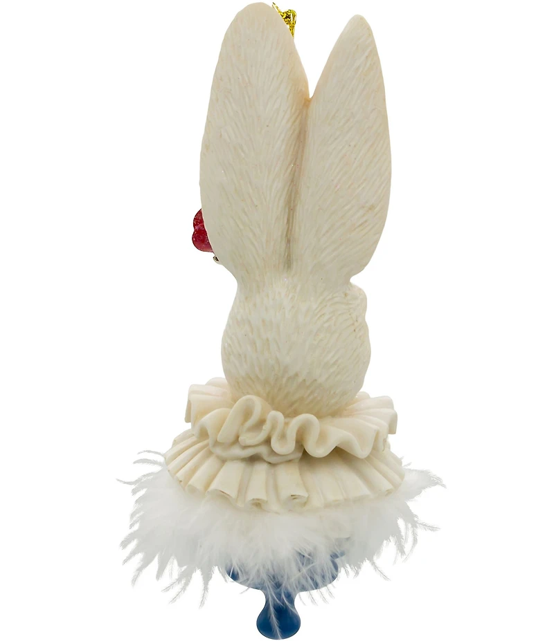 Kurt S. Adler Hollywood™ Collection 6.25#double; Holly Hats™ Rabbit Ornament
