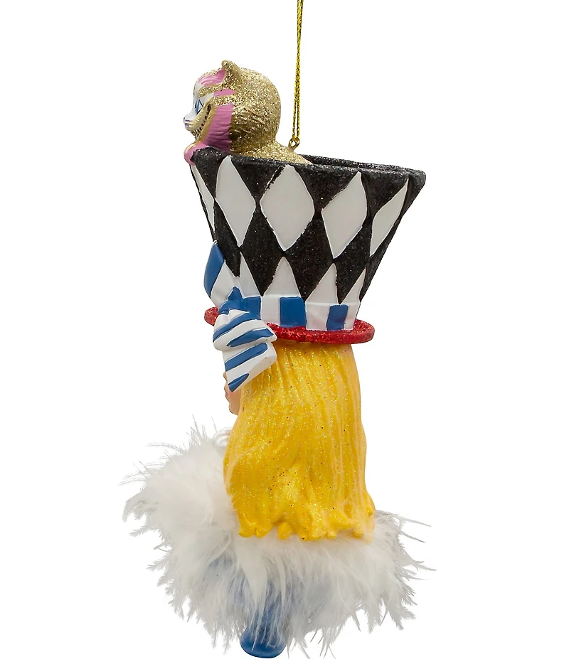 Kurt S. Adler Hollywood™ Collection 7#double; Holly Hats™ Alice in Wonderland Hat Ornament
