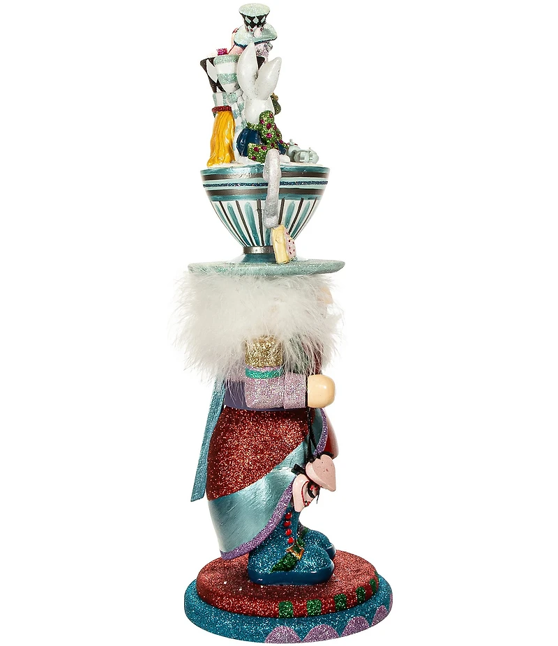 Kurt S. Adler Hollywood Collection Alice Teacup Hat Nutcracker