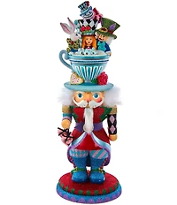 Kurt S. Adler Hollywood Collection Alice Teacup Hat Nutcracker