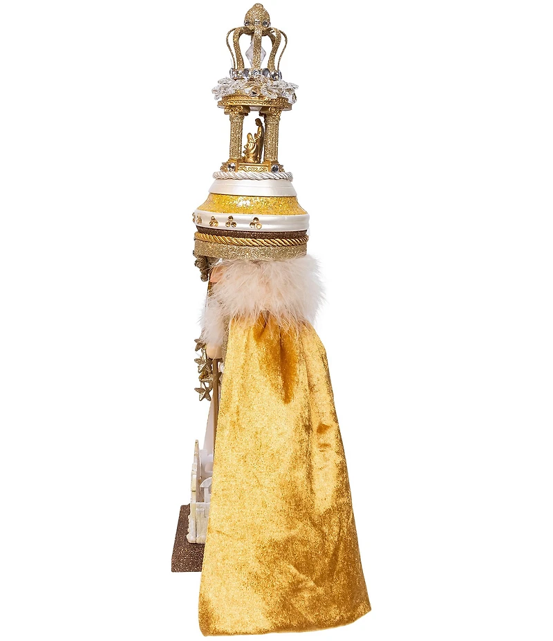 Kurt S. Adler Hollywood™ Collection Battery-Operated Lighted O Holy Night Nutcracker