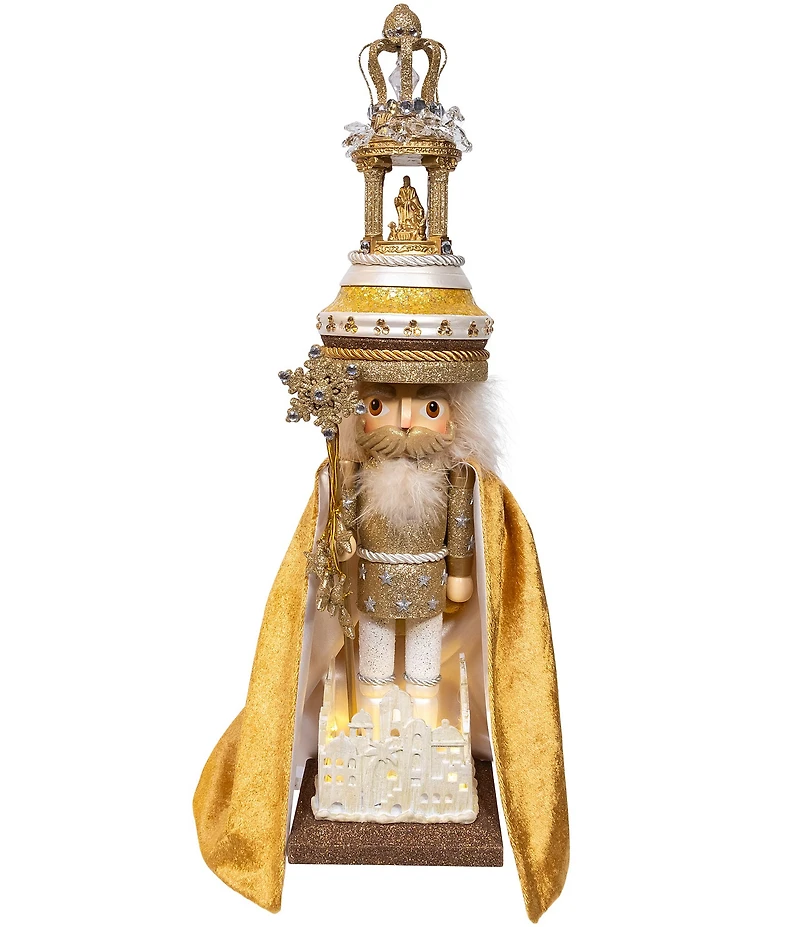 Kurt S. Adler Hollywood™ Collection Battery-Operated Lighted O Holy Night Nutcracker