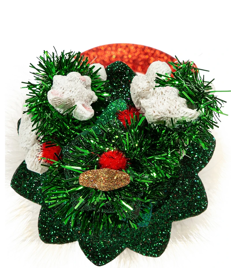 Kurt S. Adler Hollywood™ Collection Cats In Christmas Tree Hat Nutcracker, 14#double;