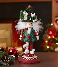 Kurt S. Adler Hollywood™ Collection Cats In Christmas Tree Hat Nutcracker, 14#double;