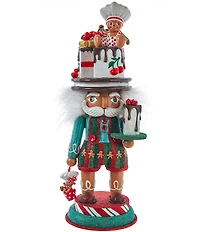Kurt S. Adler Hollywood™ Collection Gingerbread Baker Hat Nutcracker, 15#double;