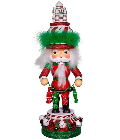 Kurt S. Adler Hollywood™ Nutcracker Collection Candy Tower Hat Nutcracker, 15#double;