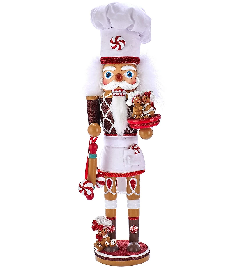 Kurt S. Adler Hollywood™ Collection Gingerbread Chef Nutcracker, 15.5#double;