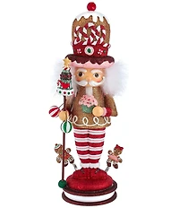 Kurt S. Adler Hollywood™ Collection Gingerbread King Nutcracker, 16.5#double;