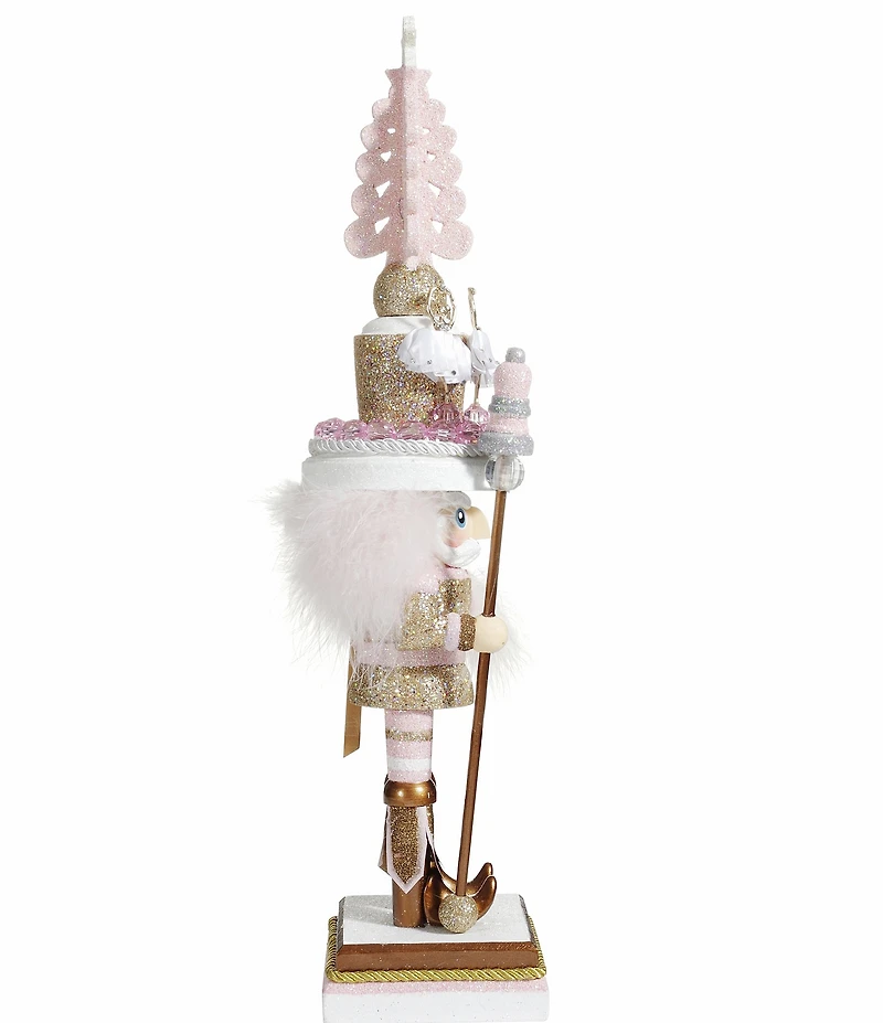 Kurt S. Adler Hollywood™ Collection Pink Ballerinas and Tree Nutcracker, 17.5#double;