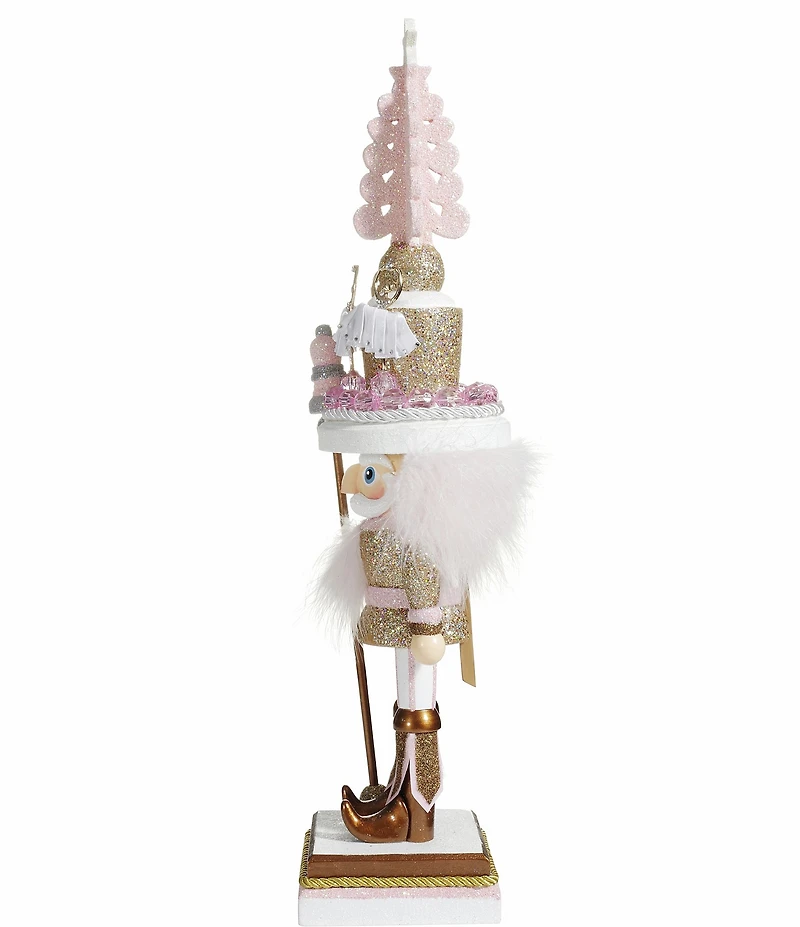 Kurt S. Adler Hollywood™ Collection Pink Ballerinas and Tree Nutcracker, 17.5#double;