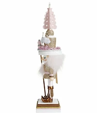 Kurt S. Adler Hollywood™ Collection Pink Ballerinas and Tree Nutcracker, 17.5#double;