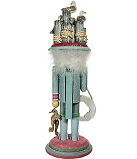 Kurt S. Adler Hollywood™ Collection Seagulls and Seahorse Coastal Nutcracker, 18#double;