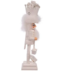 Kurt S. Adler Hollywood™ Nutcracker Collection 18-Inch White King Nutcracker with Gifts