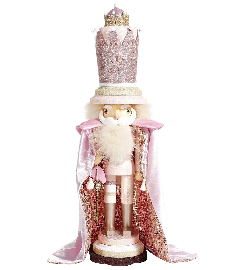 Kurt S. Adler Hollywood™ Collection Pink King Nutcracker, 19#double;