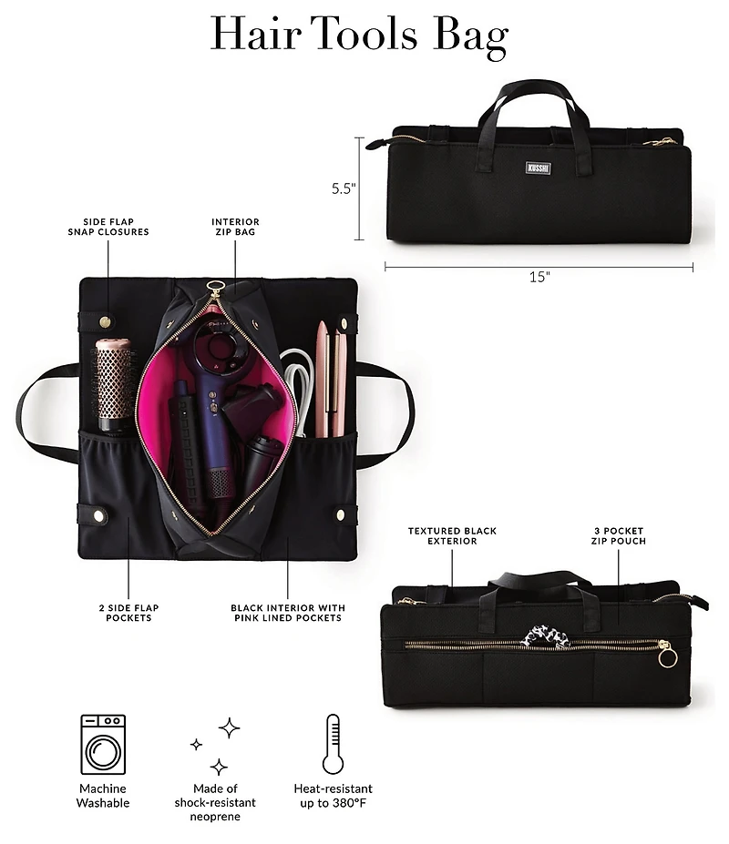 KUSSHI The Hair Tools Bag