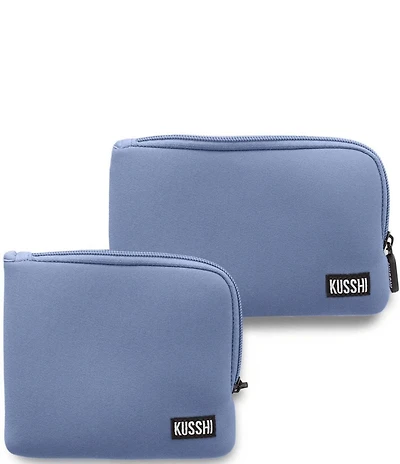 KUSSHI On The Go Cosmetic Pouch Set