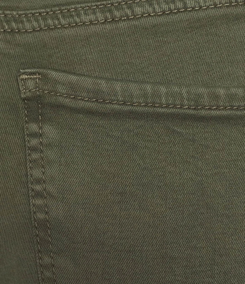 KUT from the Kloth Amy Denim Double Button Ankle Straight Leg Roll Up Cuff Jeans