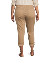 KUT From The Kloth Amy Plus Size Straight Crop Jeans