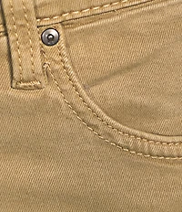 KUT from the Kloth Amy Stretch Denim Mid Rise Cropped Straight Leg Jeans