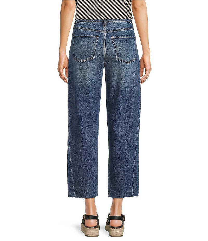 KUT from the Kloth Ashley High Rise Barrel Denim Jeans