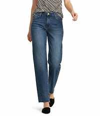 KUT from the Kloth Ashley High Rise Barrel Denim Jeans