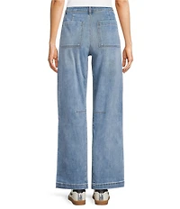KUT from the Kloth Ashton Stretch Denim High Rise Barrel Leg Jeans