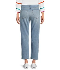 KUT from the Kloth Blair Stretch Denim High Rise Straight Leg Jeans