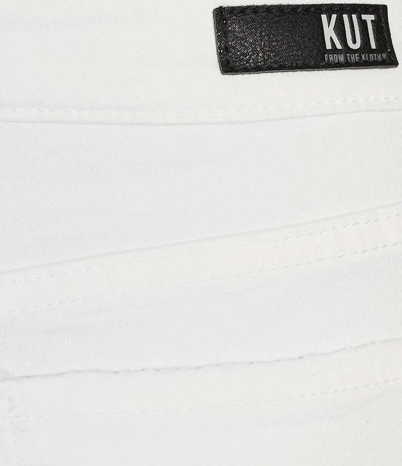 KUT from the Kloth Catherine Roll-Tab Hem High Rise Boyfriend Jeans