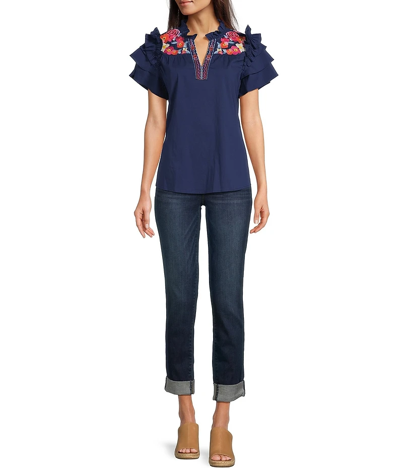 KUT from the Kloth Catherine Roll-Up Cuff Boyfriend Jeans