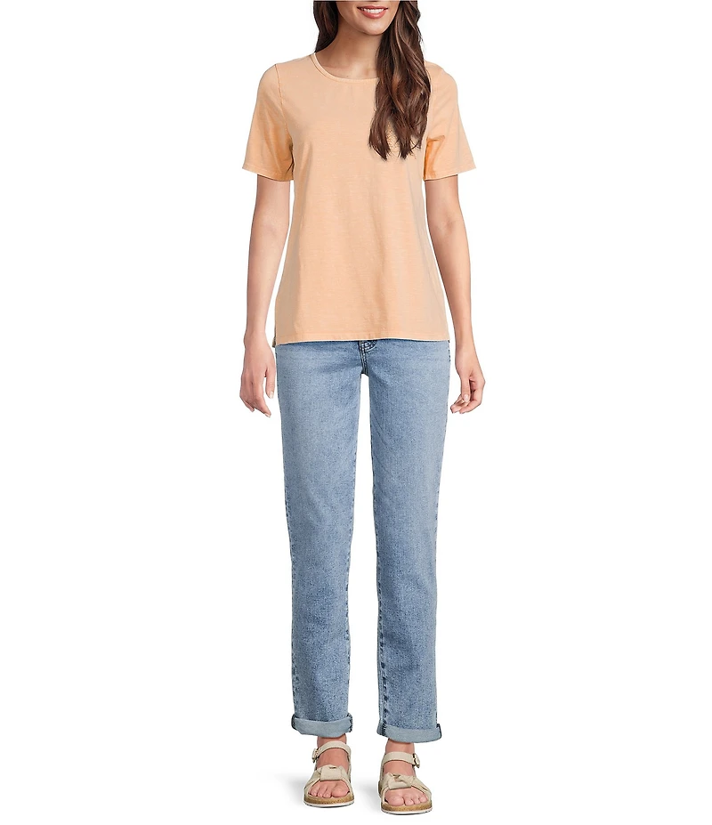 KUT from the Kloth Catherine Stretch Denim High Rise Cuffed Boyfriend Jeans
